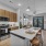 Modern kitchen with standing island