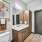 Secondary bathroom with quartz counter tops