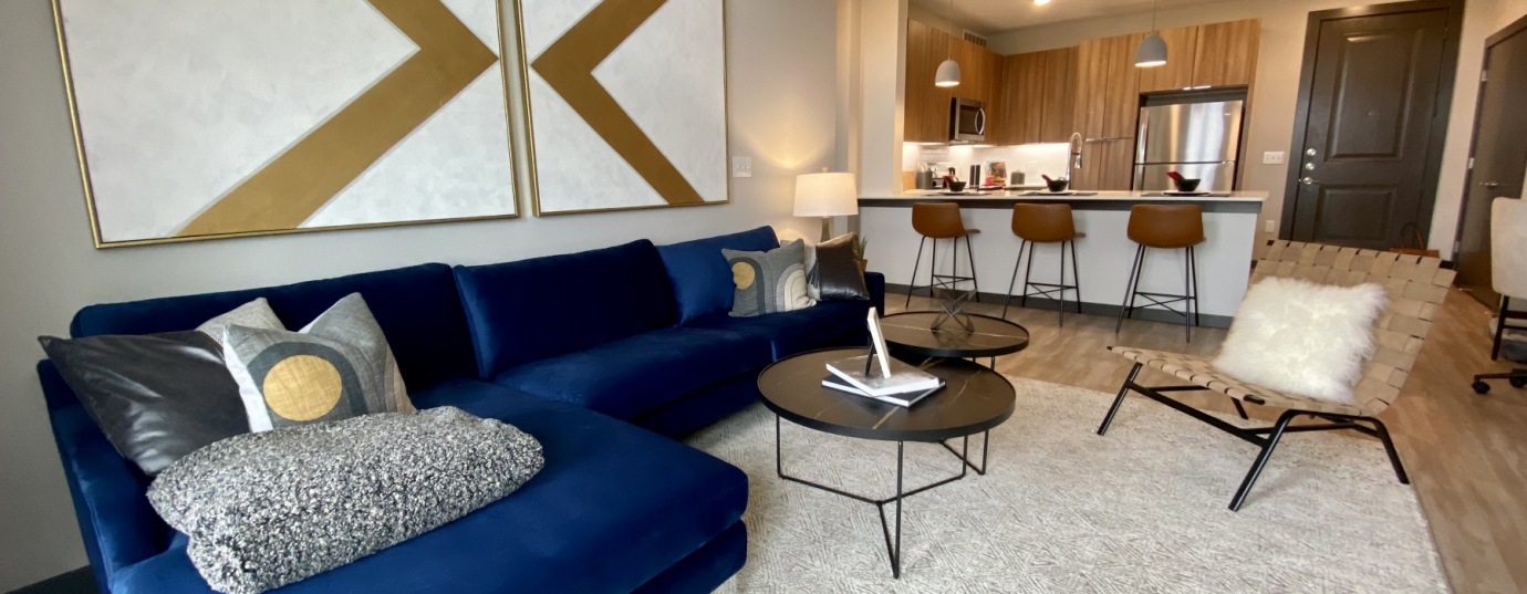 Available Studio, 1, 2, or 3 bedroom apartments in Kyle, TX Brick and Mortar District Apartments